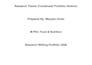 write nutritional content, research, summaries and abstract